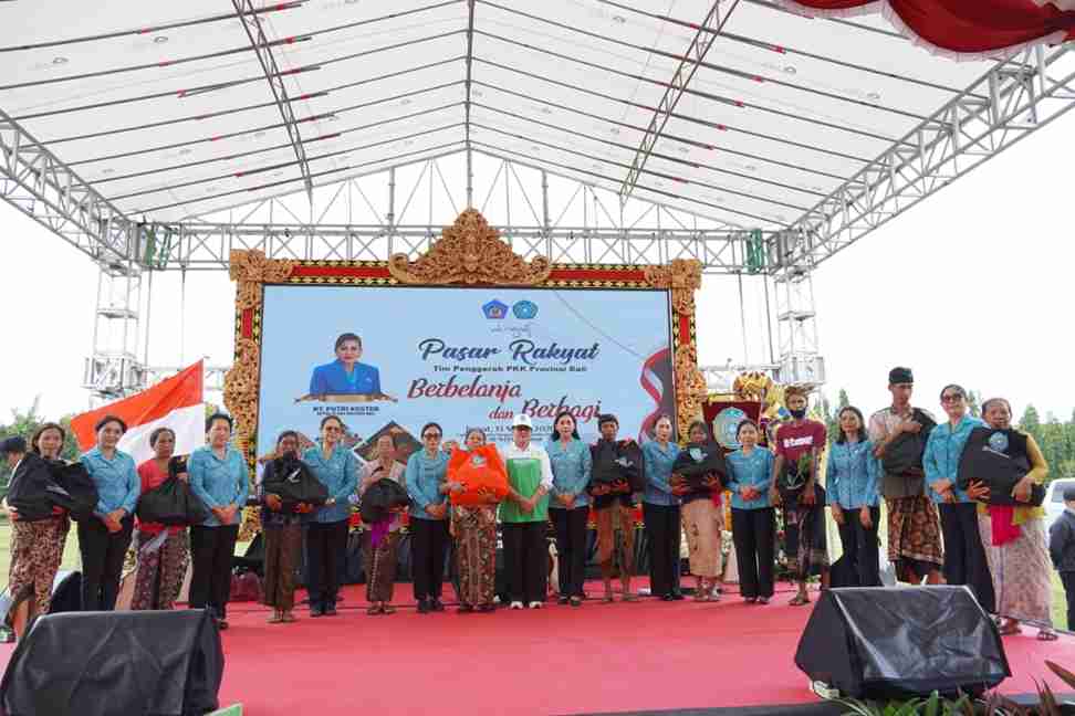 Pasar Rakyat PKK Bali: 138 UMKM Difasilitasi Stan Gratis, Ekonomi Lokal Berdenyut Kuat