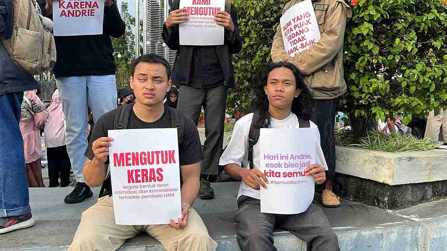 Massa Sipil Desak Negara Usut Teror Air Keras, Aksi Digelar di Kampus UGM