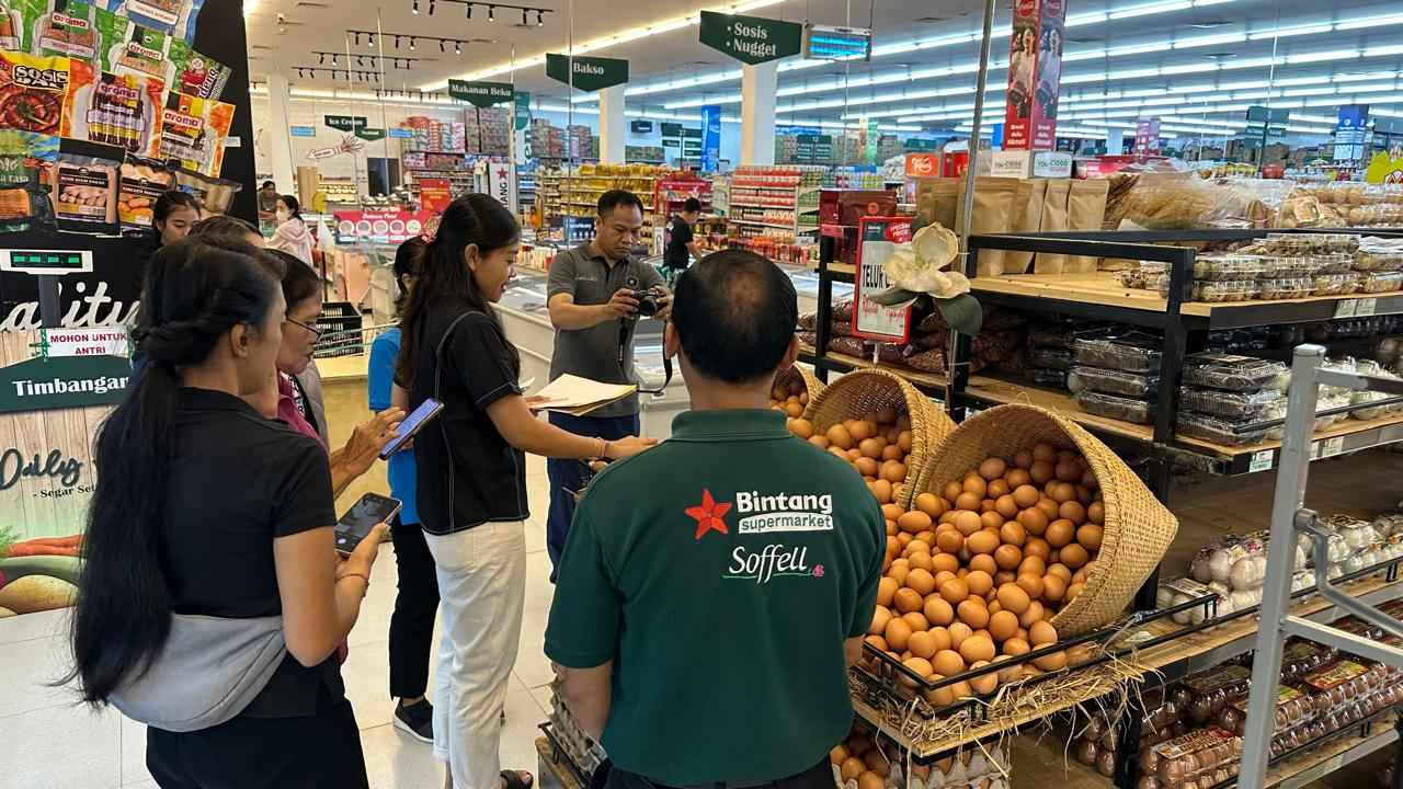 Satgas Saber Pangan Awasi Pasar Bali, Pastikan Stok dan Harga Aman