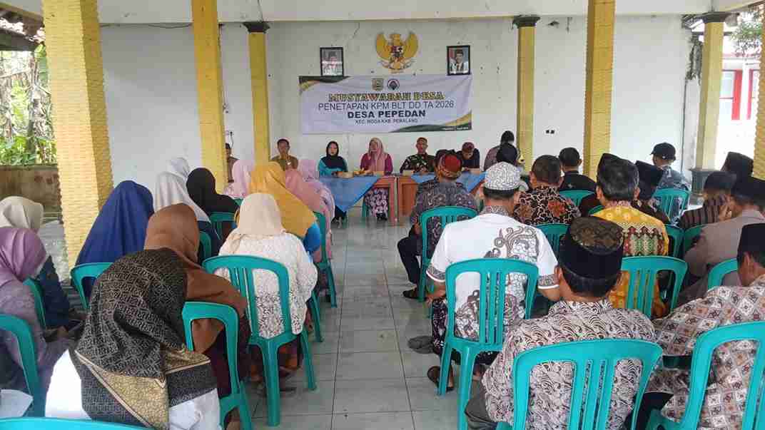 BLT-DD 2026, Desa Pepedan Pemalang Pastikan Bantuan Sampai ke Warga yang Paling Membutuhkan