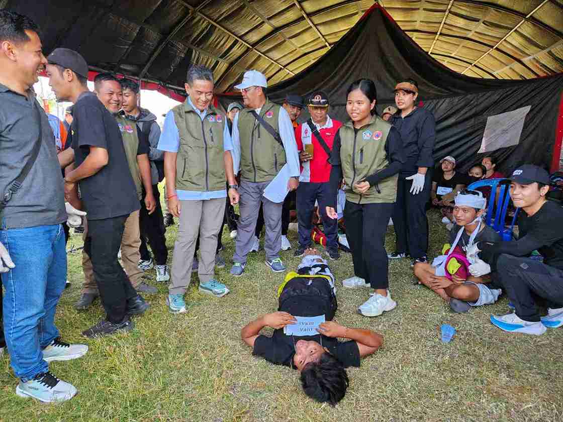 LPBI NU dan BPBD Latih Warga Seririt Tangguh Bencana