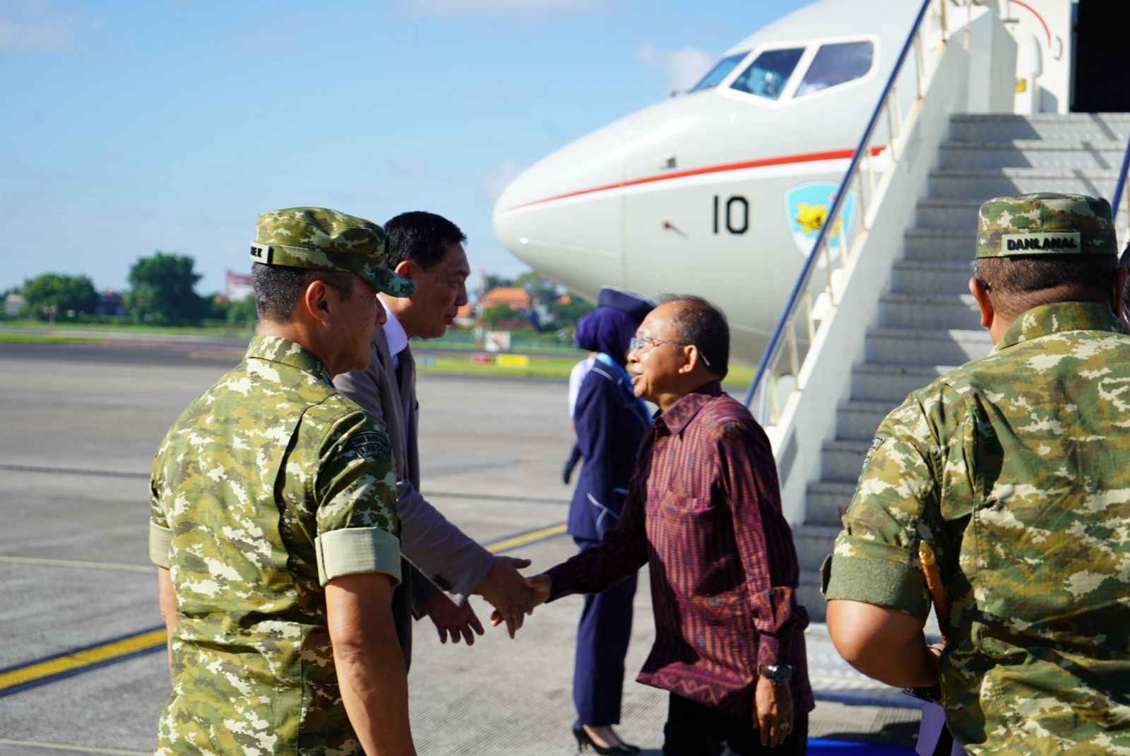 Momentum Diplomasi, Koster Lepas Menhan RI–Jepang dari Bali