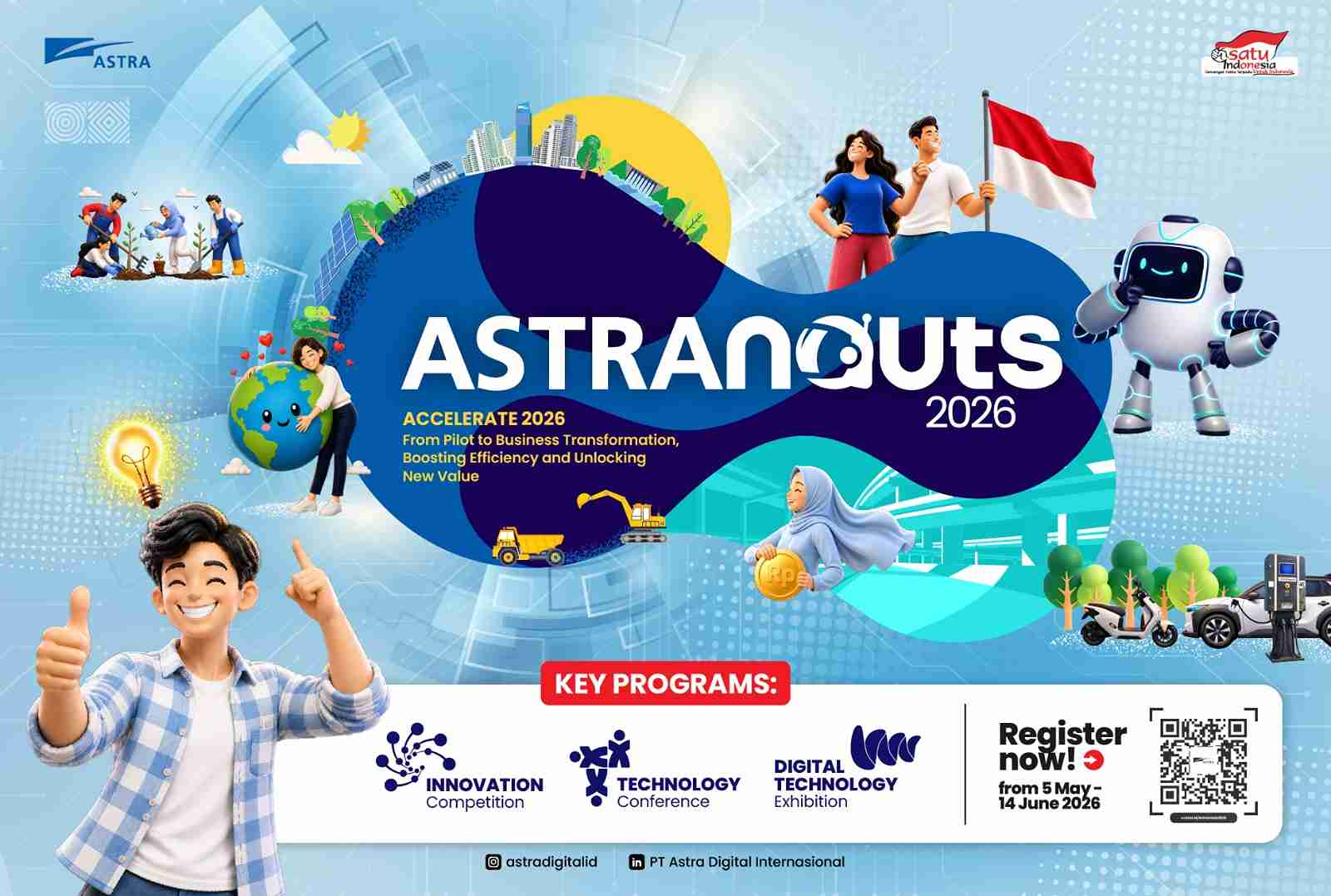 Astranauts 2026, Panggung Inovator Muda dan Startup Indonesia