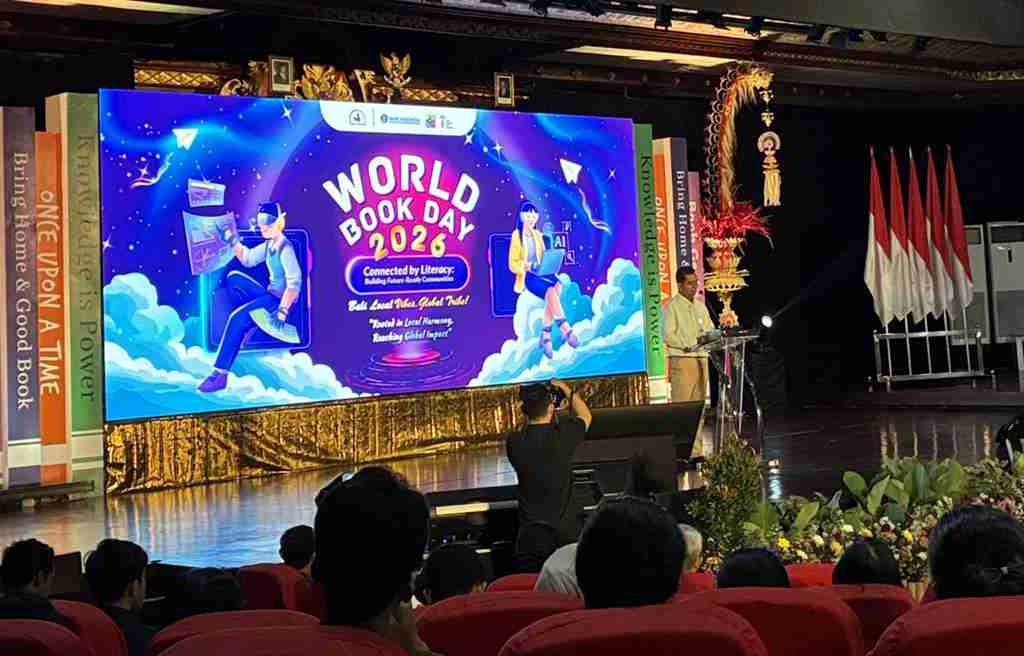 World Book Day di Denpasar: Literasi Jadi Pondasi Perubahan Sosial dan Ekonomi