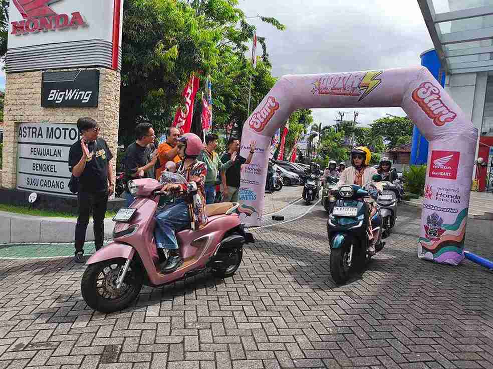 New Honda Stylo 160 Taklukkan Jalur Kintamani di Ajang ‘OOTR Retro Revolution Ride