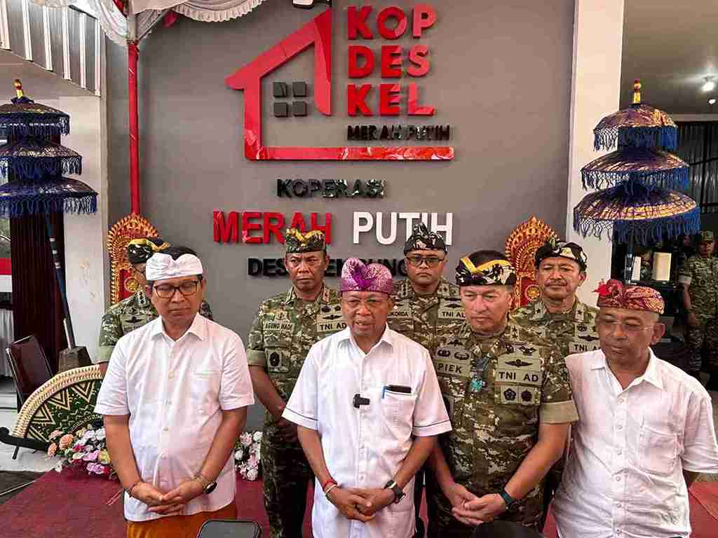 Bali Pacu Koperasi Merah Putih, 120 Unit Beroperasi Juli