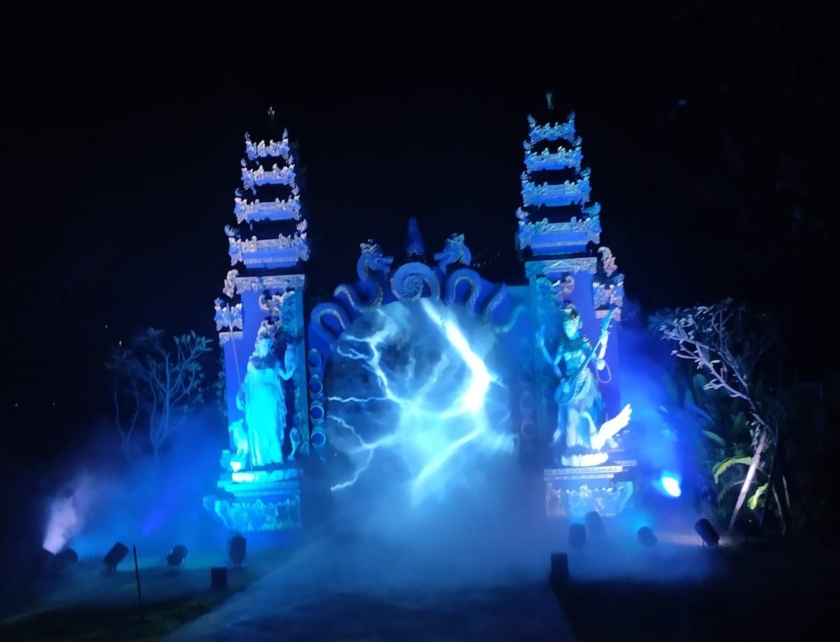 Nuanu Gate Hadirkan Seni Bali dan Teknologi