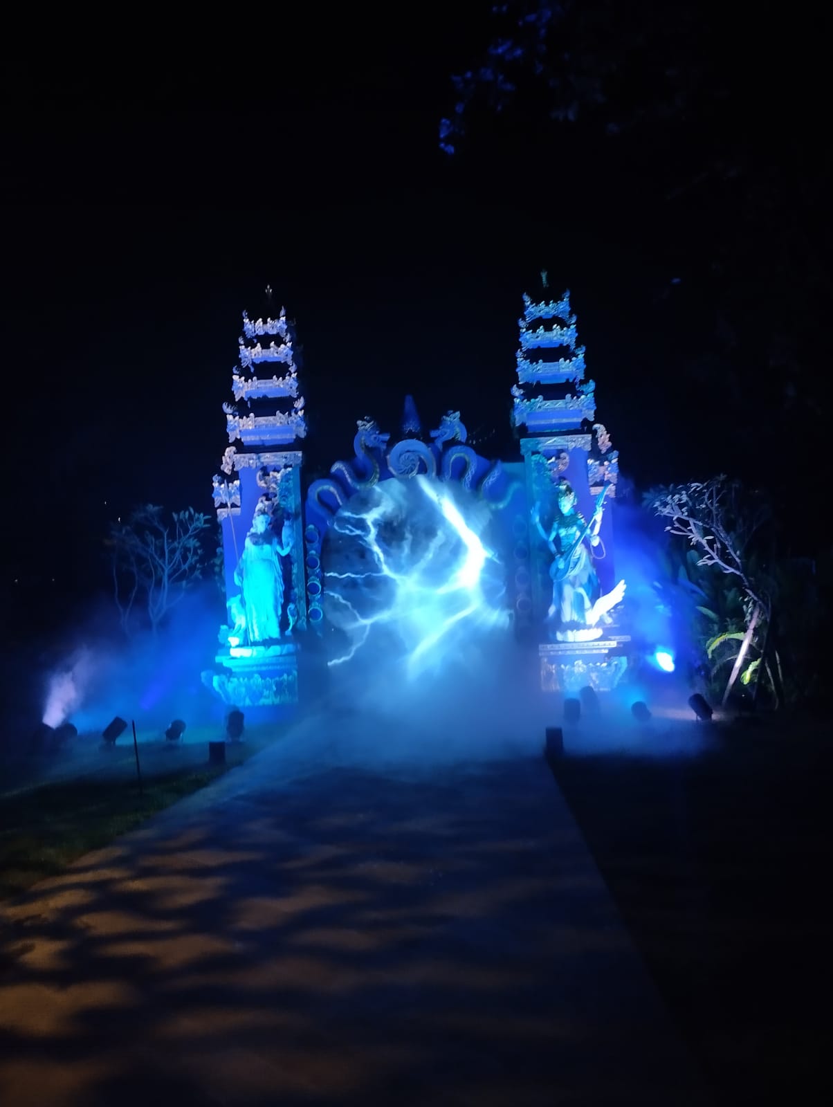 Nuanu Gate Hadirkan Seni Bali dan Teknologi