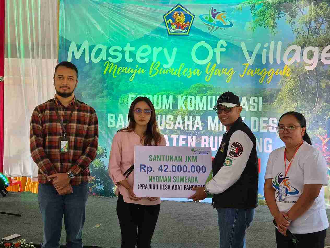 Prajuru Adat Terlindungi, 952 Orang Sudah Bergabung BPJS Ketenagakerjaan