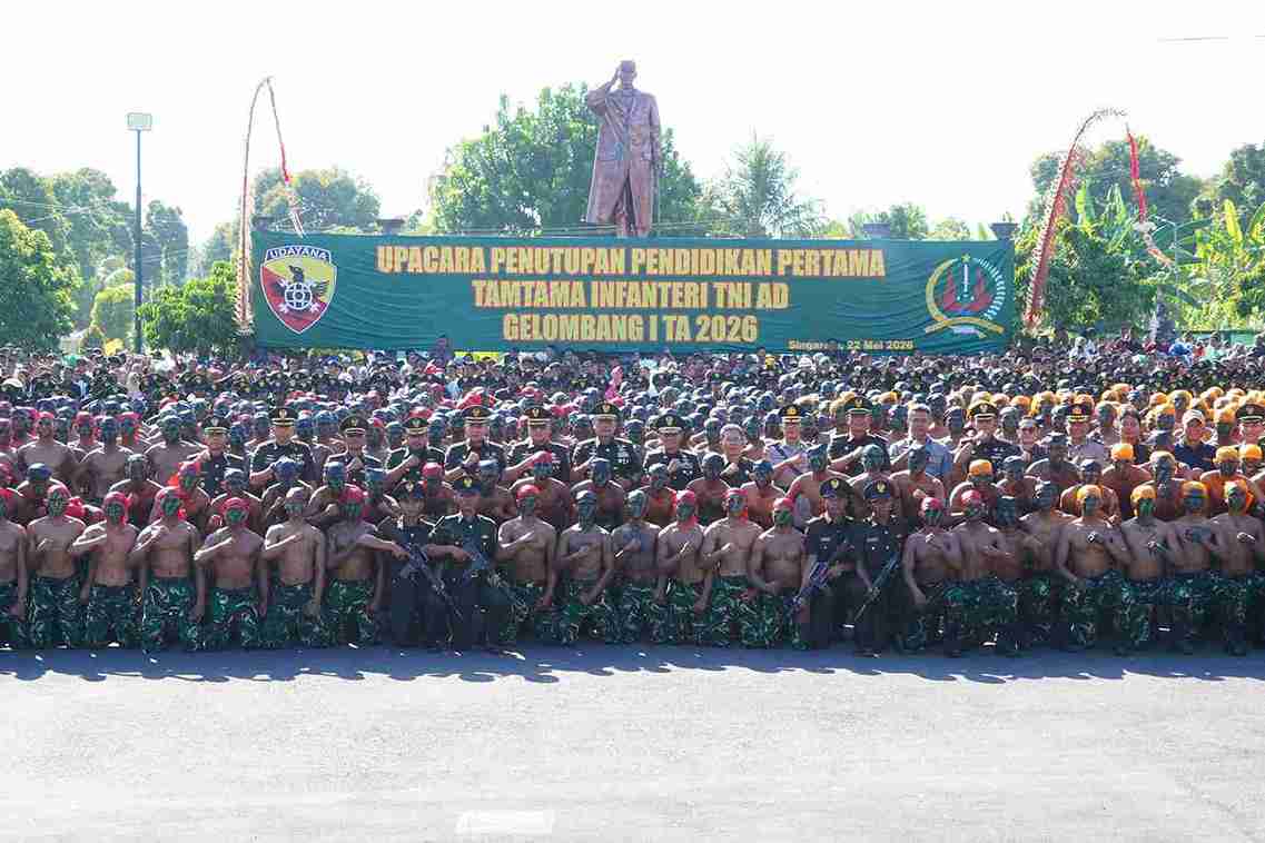 Kodam IX/Udayana Lantik 1.407 Prajurit Baru, Awal Pengabdian untuk Negeri
