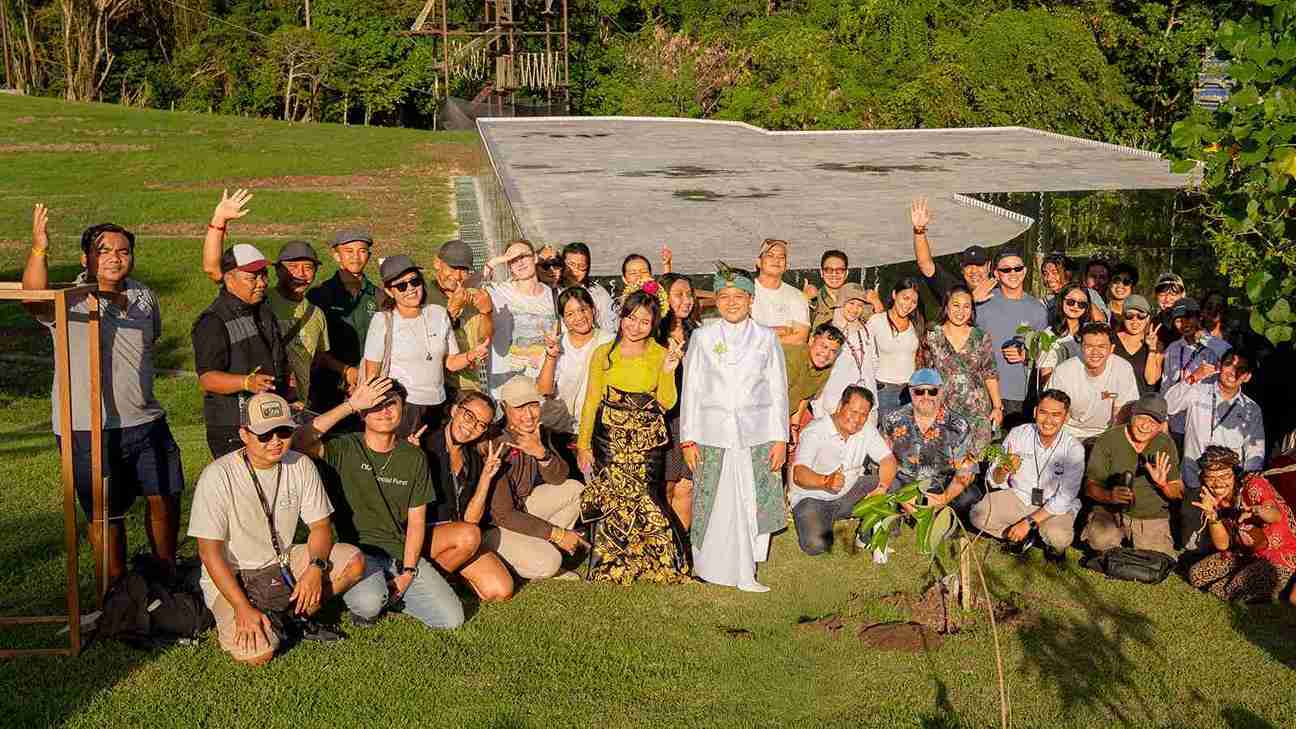 Dukung Konservasi, 100 Bibit Tanaman dari Kebun Raya Bali Ramaikan Penghijauan di Nuanu