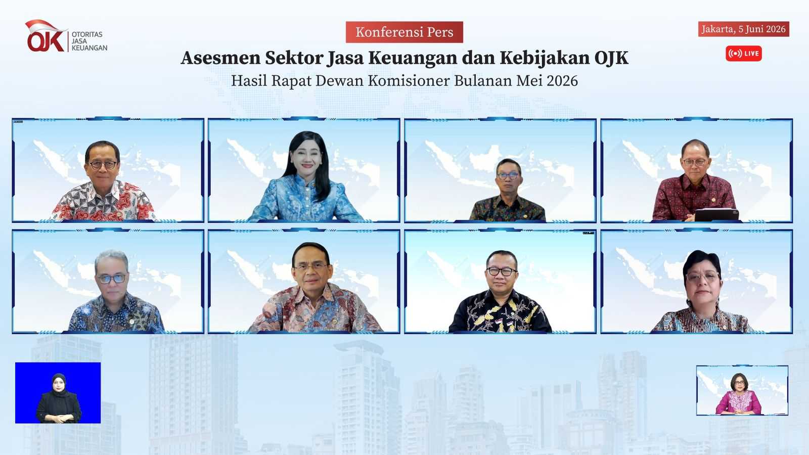 OJK Pastikan Fondasi Keuangan Indonesia Kokoh Hadapi Volatilitas Global