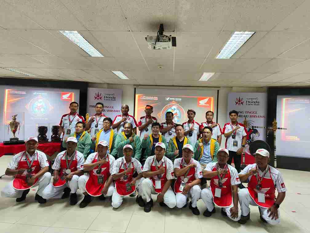 Bentuk Apresiasi, Astra Motor Bali Asah Kualitas Teknisi Lewat Technical Skill Contest
