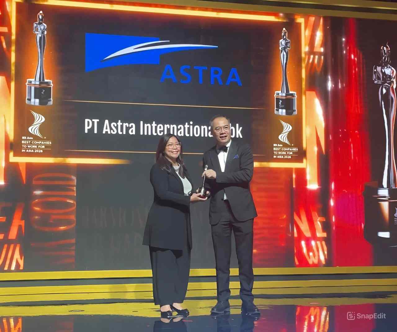 Astra Kembali Borong Penghargaan sebagai Tempat Kerja Terbaik di Asia 2026