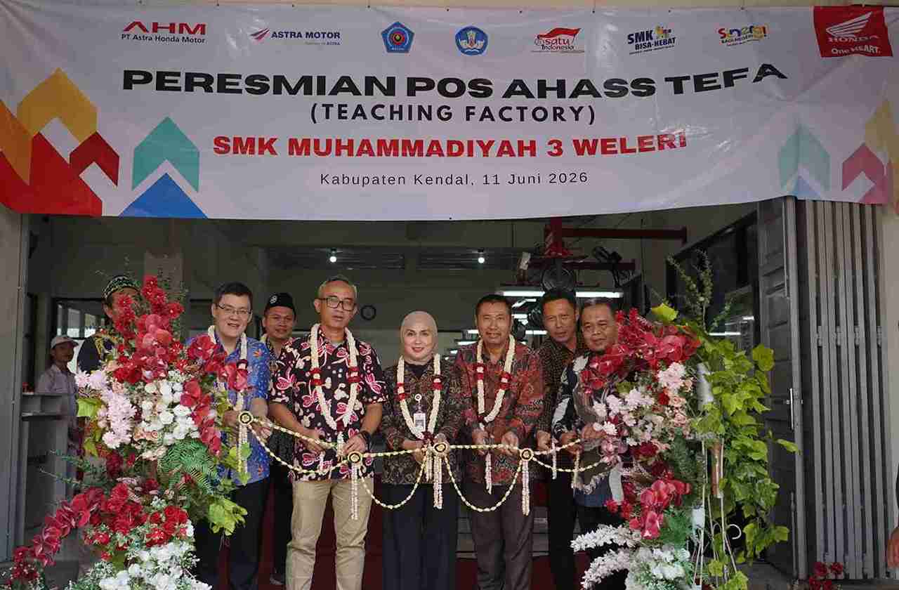 SMK Muhammadiyah 3 Weleri Jadi Pusat Pembelajaran Industri Honda