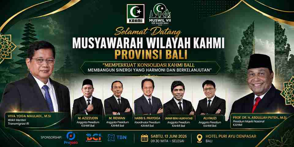 KAHMI Bali Bersiap Gelar Muswil, Bursa Kandidat Presidium Mulai Memanas