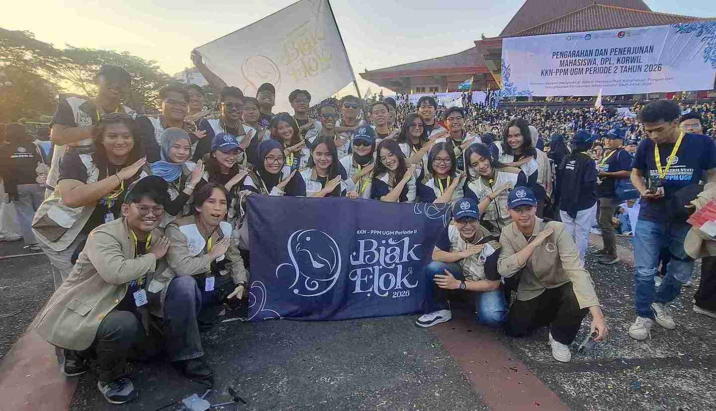 UGM Lepas 8.178 Mahasiswa KKN: Siap Membangun Desa dari Aceh hingga Papua