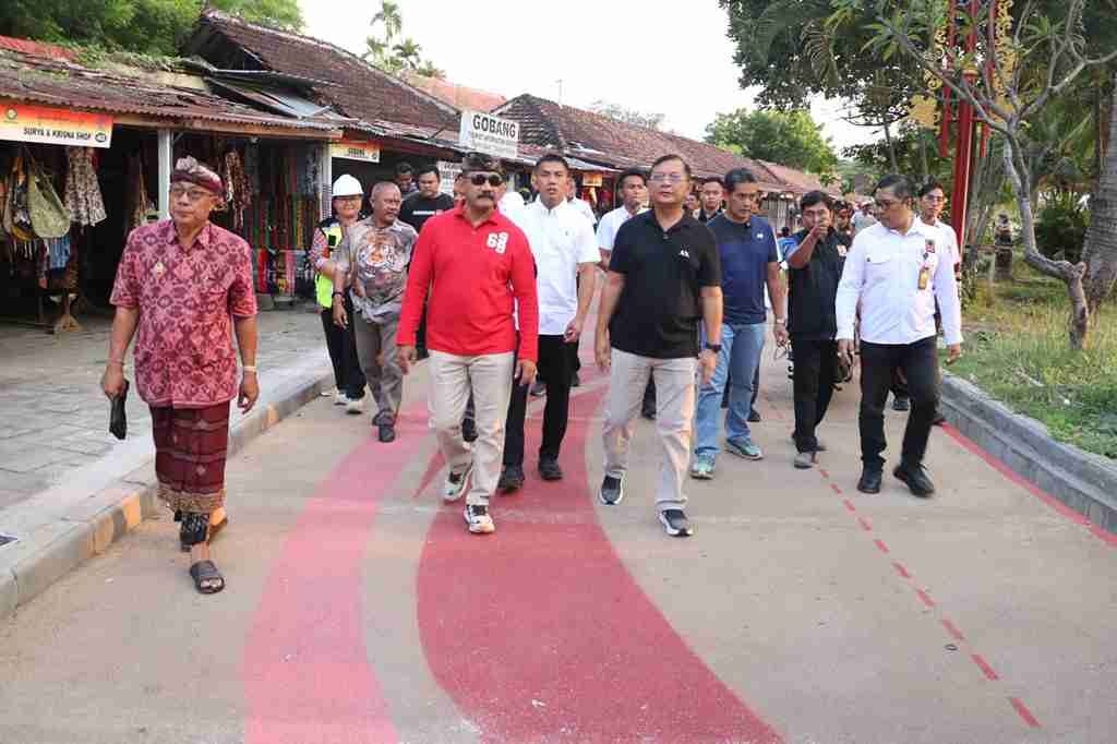 Wajah Baru Pantai Lovina: Makin Cantik dengan Pedestrian dan Lampu Estetik