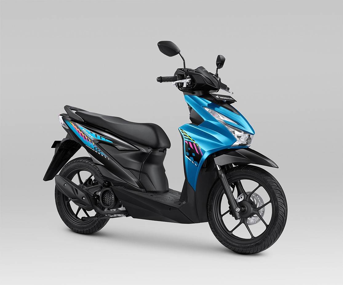 Tampil Makin Fresh, New Honda BeAT Punya Warna dan Stripping Baru!