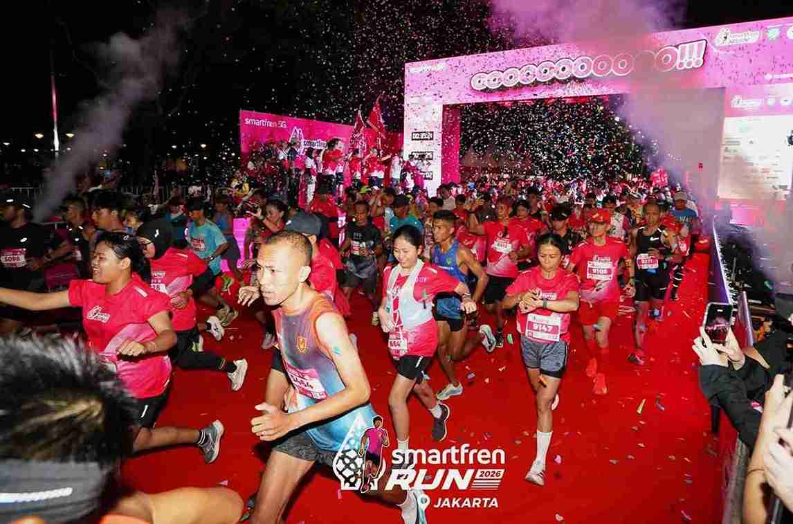 SMARTFREN RUN 2026: Ribuan Pelari Satukan Semangat Jagoan Sinyal Se-Indonesia