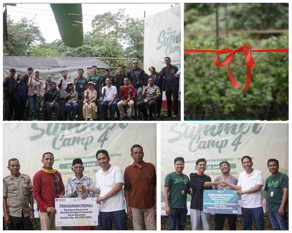 Pegadaian Hidupkan Harapan Hijau Lewat Rumah Bibit Kopi di Wawo