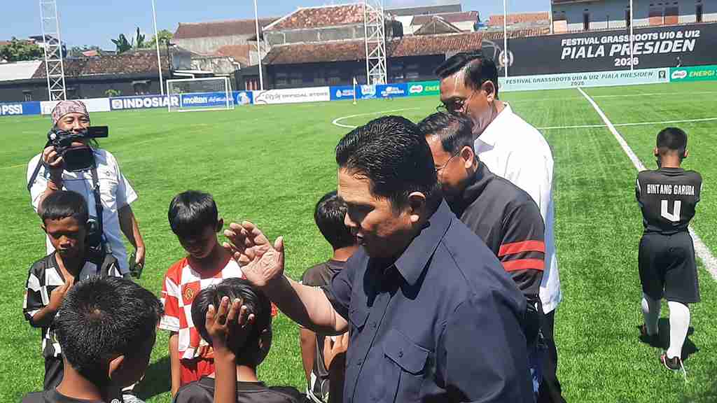 Erick Thohir Berburu Talenta Masa Depan di Jogja: Fokus Cetak Pemain Sejak Usia Dini