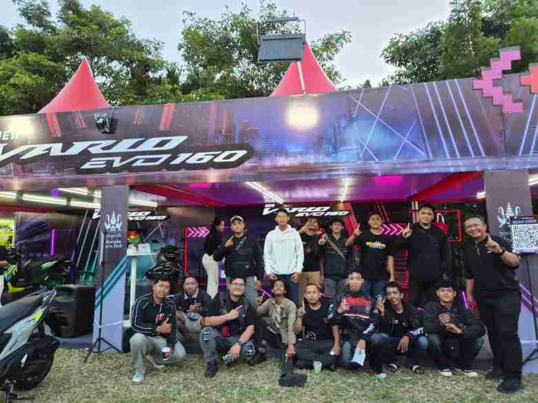 Ratusan Bikers Honda Semarakkan City Rolling #Cari_Aman di Denpasar