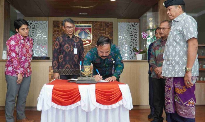 Penguatan Fiskal Daerah, DJP Bali dan Pemkab Karangasem Bentuk Tim Bersama Optimalisasi Pajak