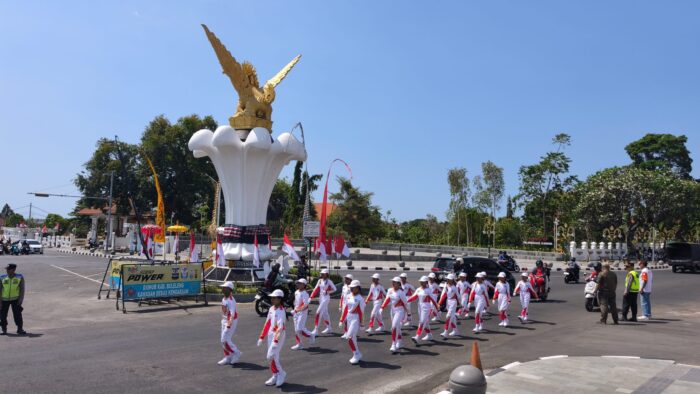 123 Regu SD di Buleleng Berebut Hadiah Rp58,5 Juta di Gerak Jalan HUT RI