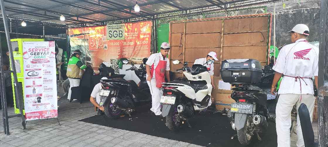 Semarak Kemerdekaan, Astra Motor Bali Hadirkan “Gebyar Service Grab” Spesial 17 Agustus