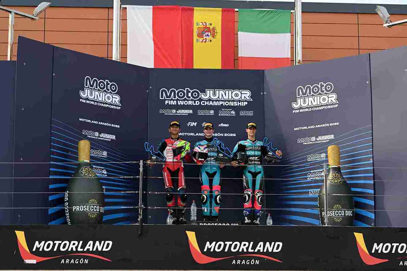 Melesat di Aragon, Ramadhipa Jaga Peluang Tembus Tiga Besar Moto3 Junio