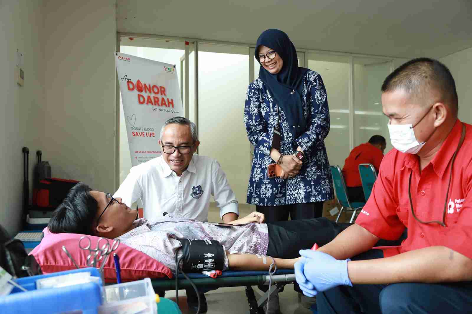 AHM Ajak Mahasiswa Berbagi Kebaikan Melalui Aksi Donor Darah