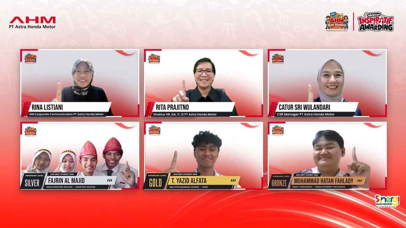 Dari Bangku Sekolah untuk Indonesia, 1.215 Pelajar Adu Inovasi di AHM Best Student 2026