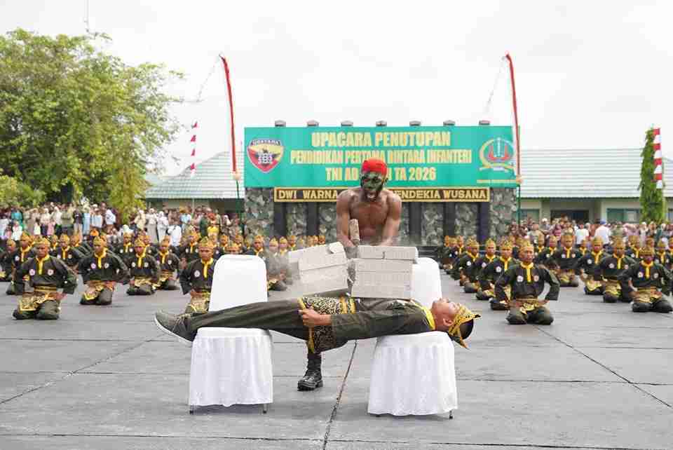 249 Prajurit Resmi Sandang Pangkat Serda
