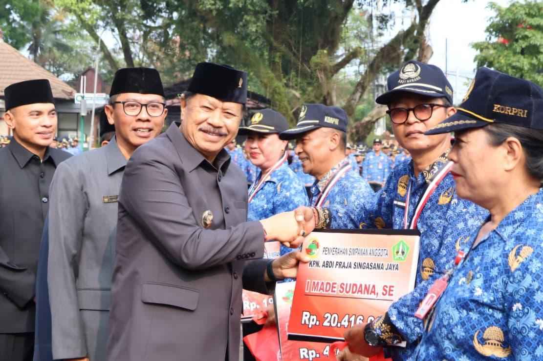 Pemkab Tabanan Peringati Sumpah Pemuda ke-98: Dorong Generasi Muda Berkarakter Patriotik dan Berempati