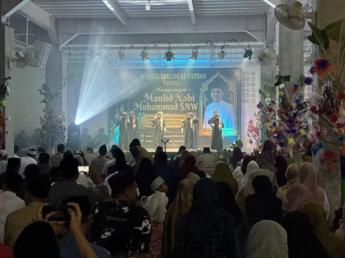 Maulid Nabi dan HUT RI ke-81 Digelar Semarak di Sading, Kapolsek Mengwi Ingatkan Bahaya Narkoba hingga Judi Online di Era Digital