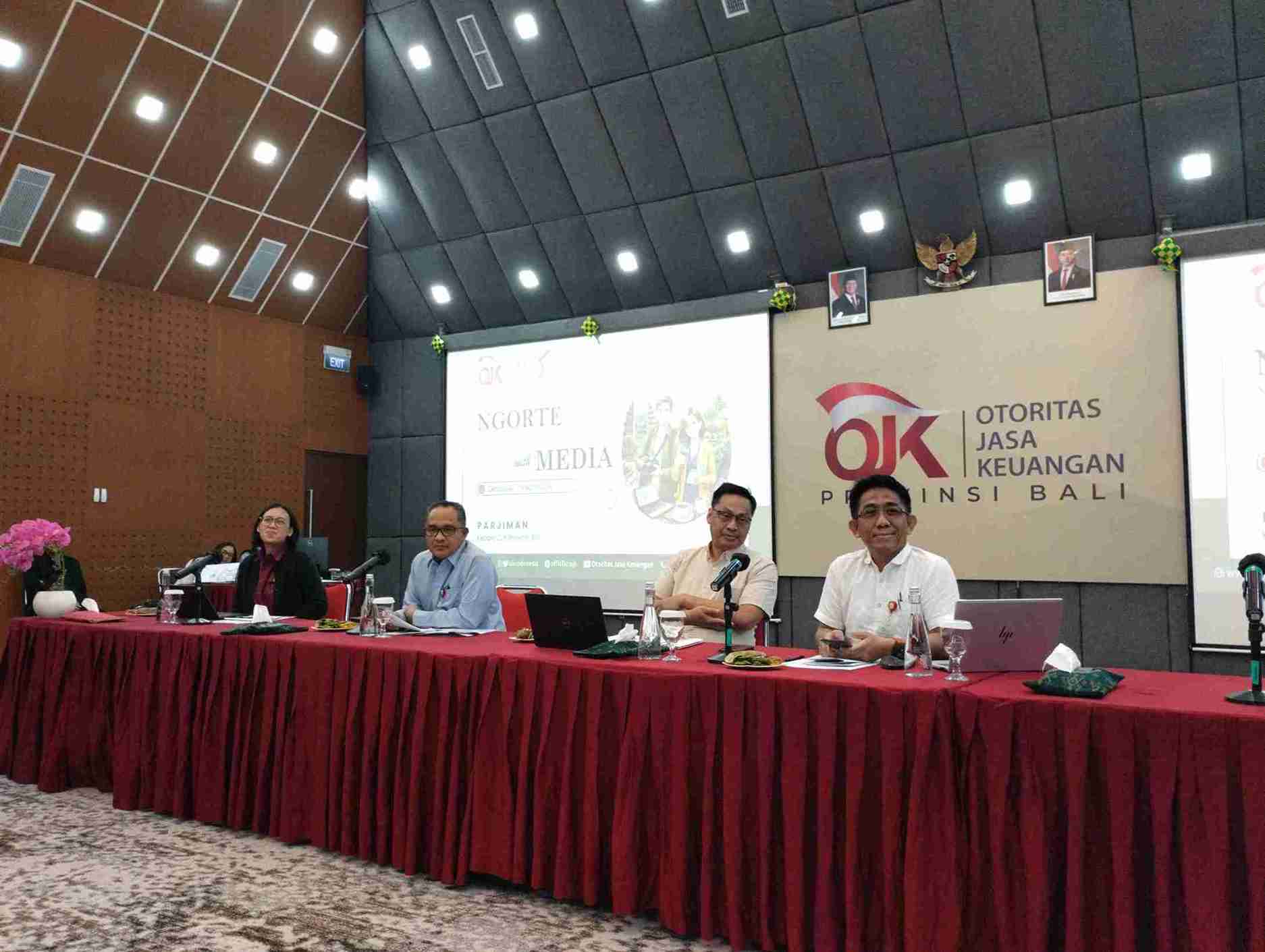 OJK Bali Ajak Media Perkuat Sinergi, Kawal Pertumbuhan Ekonomi yang Lebih Inklusif