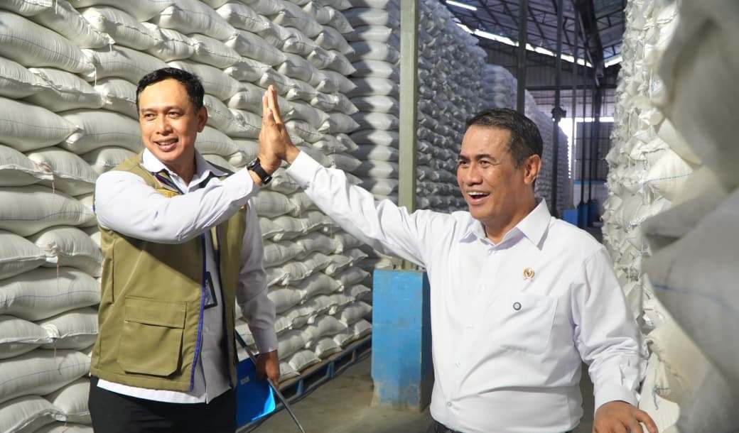 BULOG Perkuat Ketahanan Pangan, Cadangan Beras Sentuh 5 Juta Ton