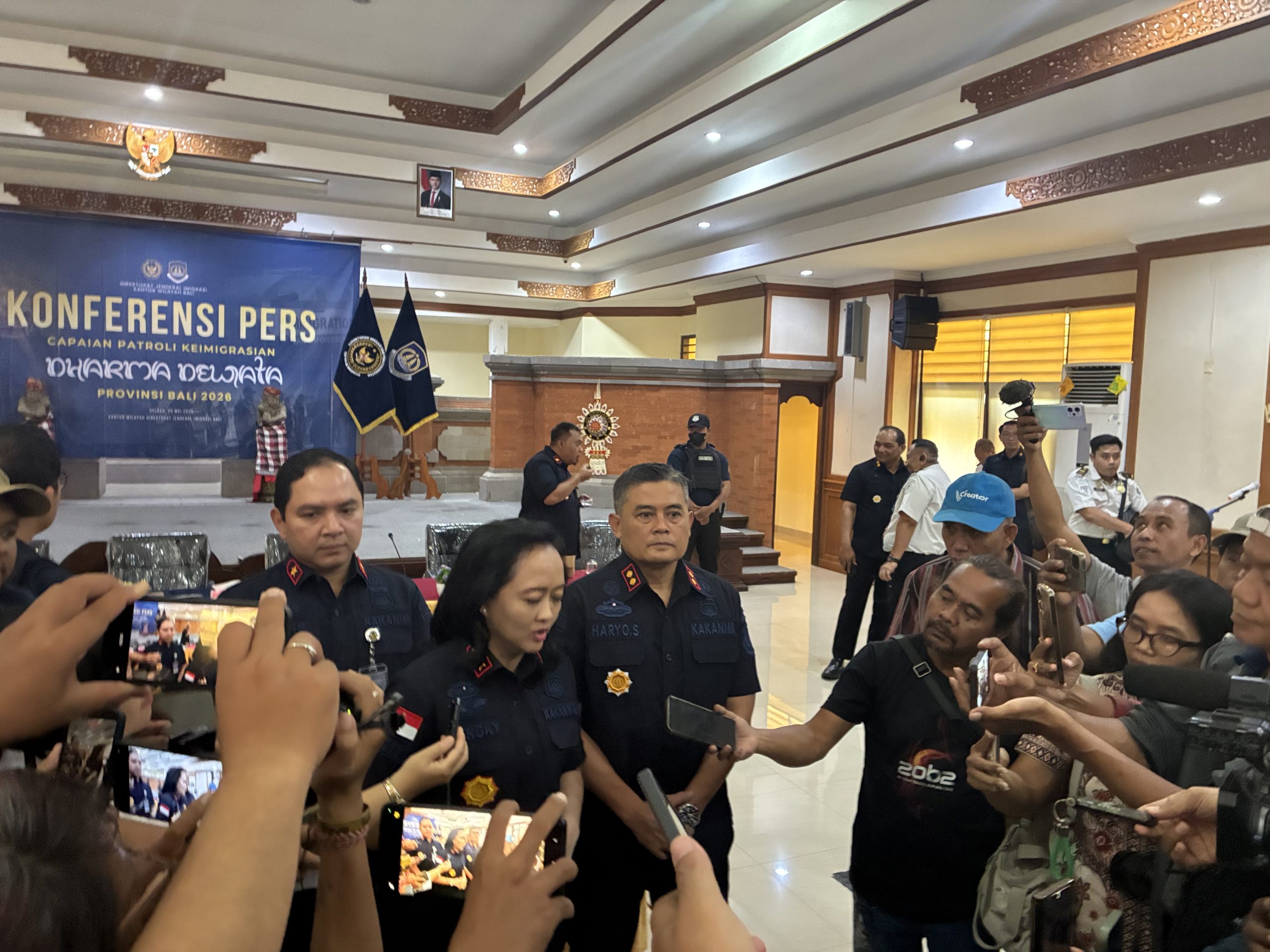 Imigrasi Bali Bergerak Mandiri, Mayoritas Pelanggaran WNA Terkait Pasal 75 UU Keimigrasian
