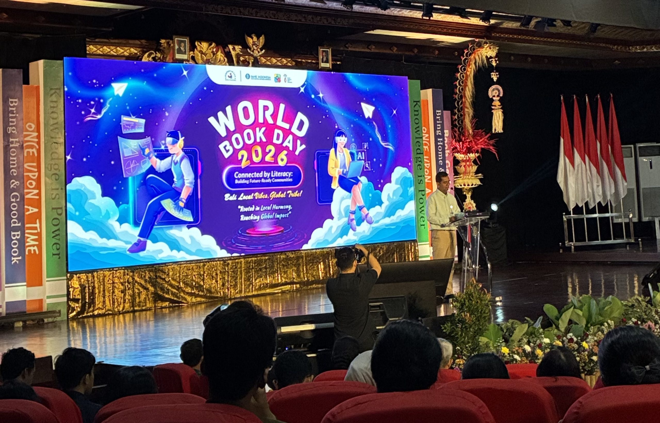 World Book Day di Denpasar: Literasi Jadi Pondasi Perubahan Sosial dan Ekonomi