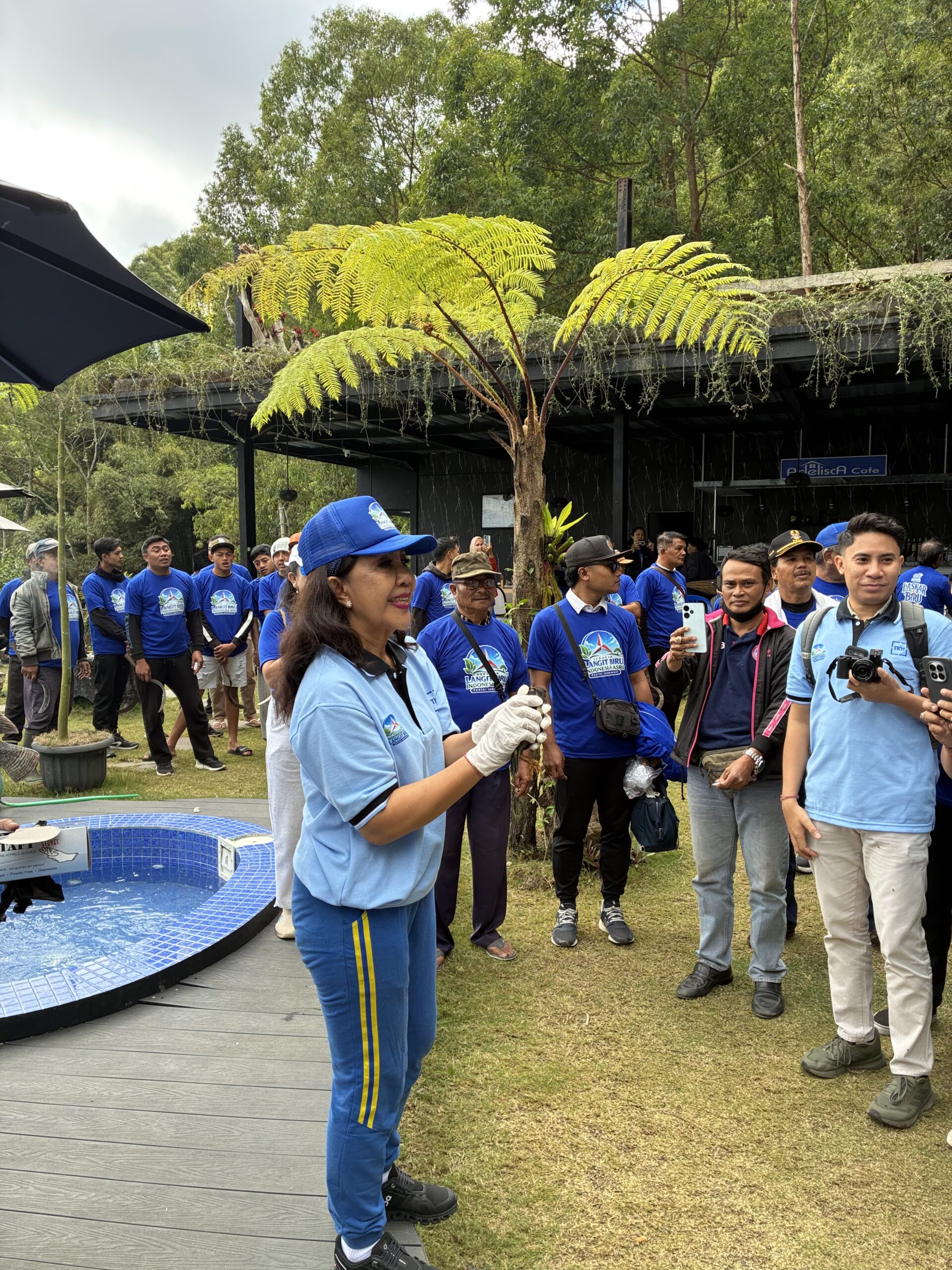 HUT ke-25 Partai Demokrat, Tutik Kusuma Wardani Ajak Masyarakat Rawat Lingkungan dan Danau Batur