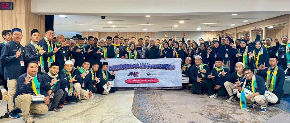 Apresiasi Puncak JNE: 1.643 Karyawan Diberangkatkan Umrah, Wujudkan Komitmen Spiritual