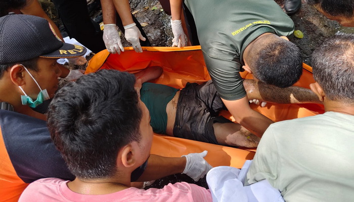 Satpam Ditemukan Tewas Terapung di Sungai