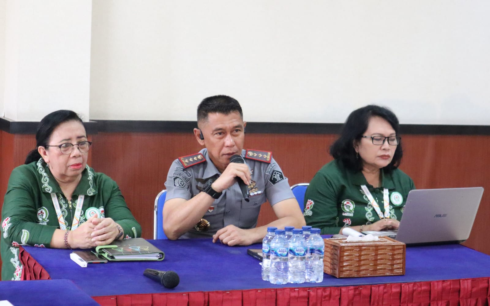 Laskesi Lakukan Survey pada Klinik Pratama Lapas Kerobokan