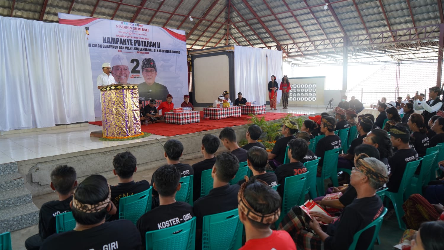 Tokoh Seririt: Orang Pintar Pilih Pemimpin Cerdas Koster-Giri Nomor 2