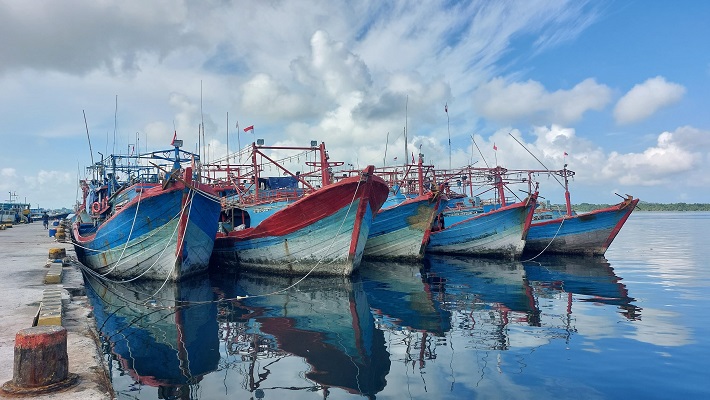 Tegas! KKP Bekukan Izin Belasan Kapal Pelanggar Transhipment di Perairan Arafura