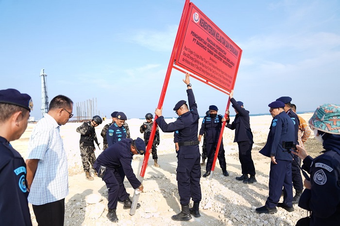 Tak Kantongi Izin, KKP Stop Reklamasi Tambang Nikel di Morowali