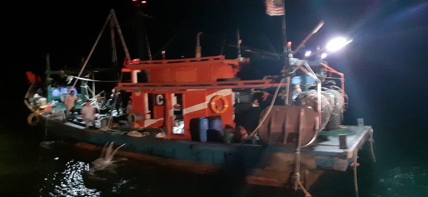 KKP Tangkap Kapal Ikan Malaysia di Selat Malaka