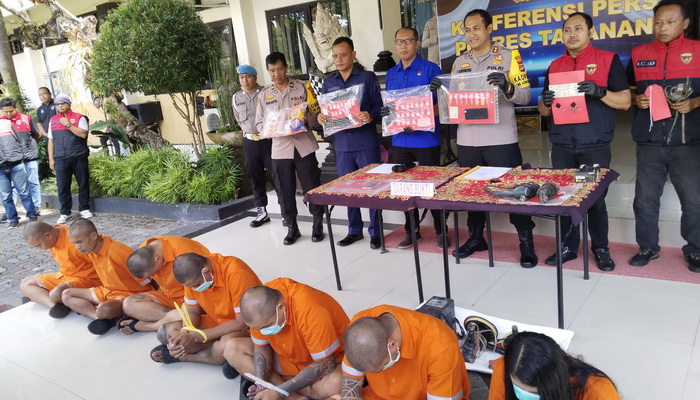 Polres Tabanan Ungkap Kasus Narkoba dan Curat