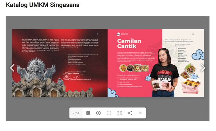 Perkuat Promosi Produk Lokal, Katalog UMKM ‘Jayaning Singasana’ 2026 Resmi Diluncurkan